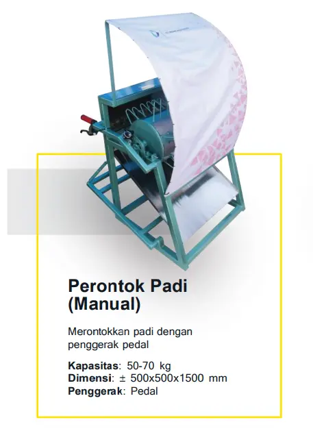 Mesin Perontok Padi (Manual)