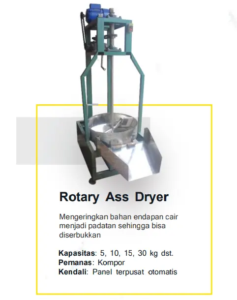Rotary Ass Dryer