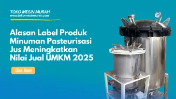 Label Produk Minuman Pasteurisasi Jus