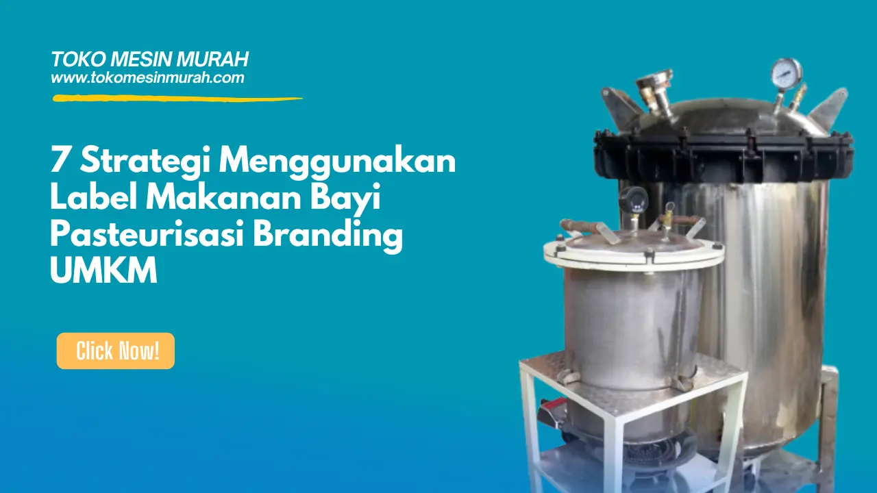 Label Makanan Bayi Pasteurisasi