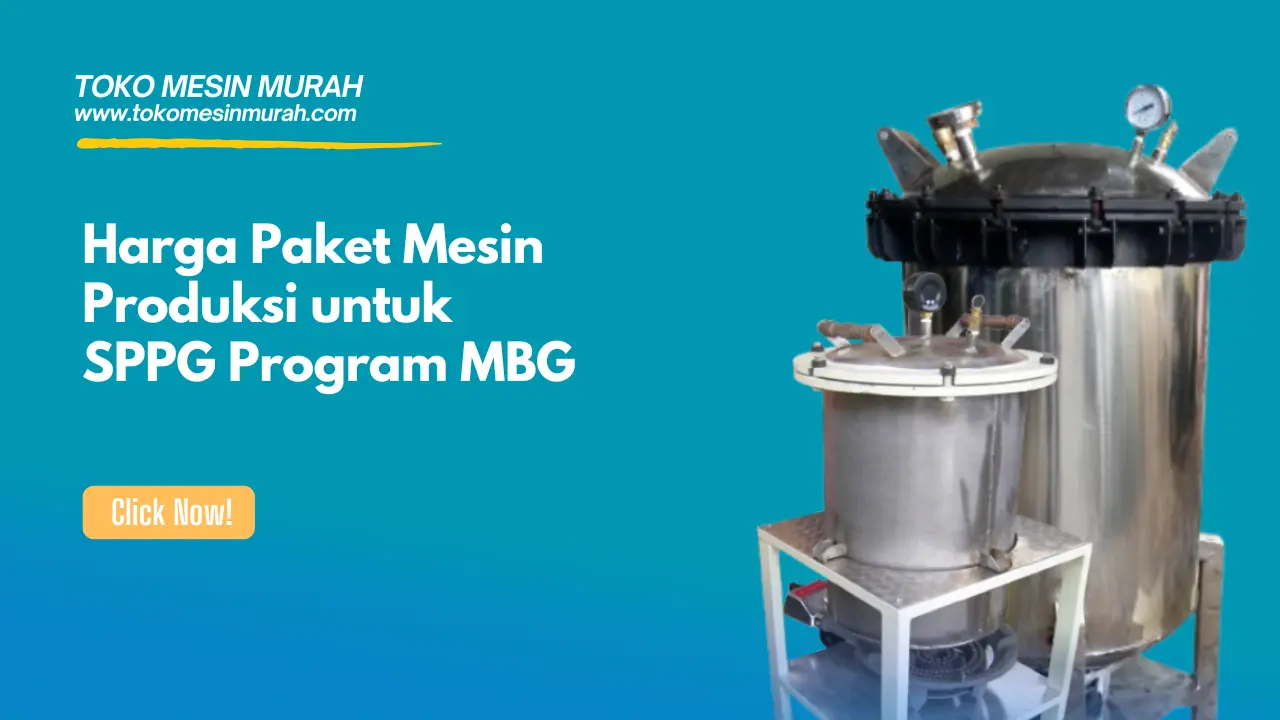 paket mesin produksi untuk sppg program mbg
