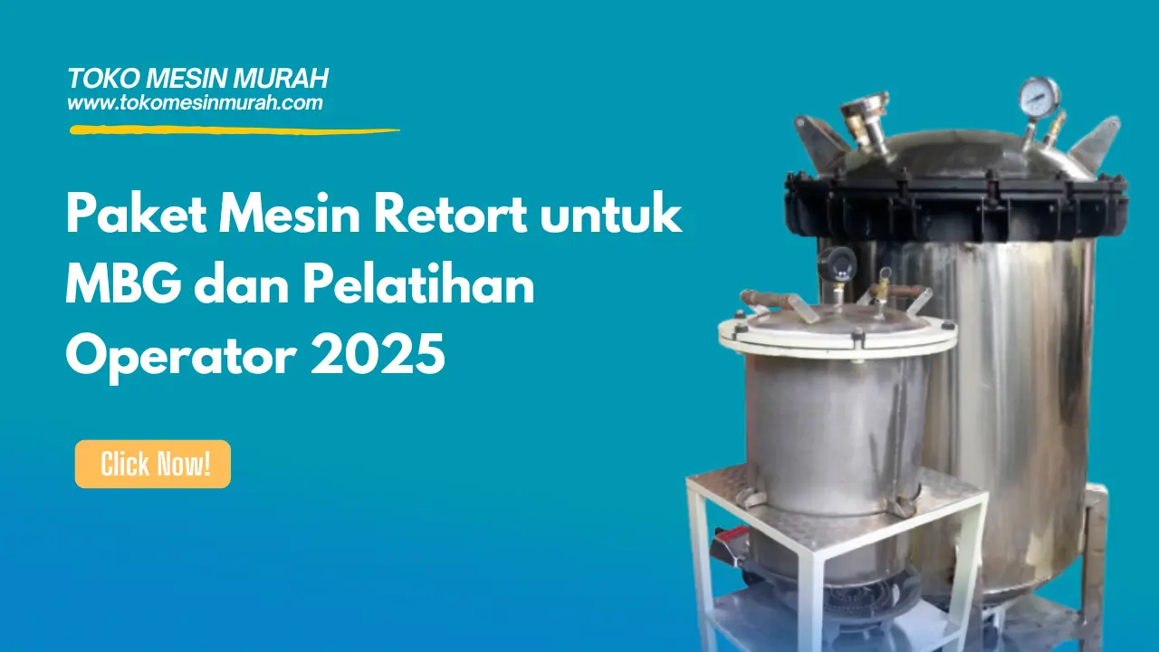 Mesin Retort untuk MBG