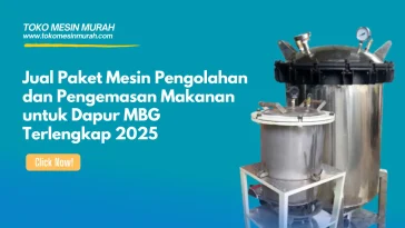 jual paket mesin pengemasan pengolahan makanan mbg