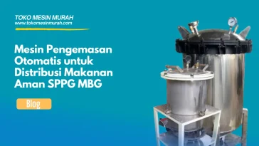 mesin pengemasan otomatis untuk distribusi makanan aman sppg mbg