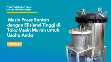 mesin press santan efisiensi tinggi