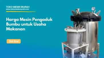 harga mesin pengaduk bumbu