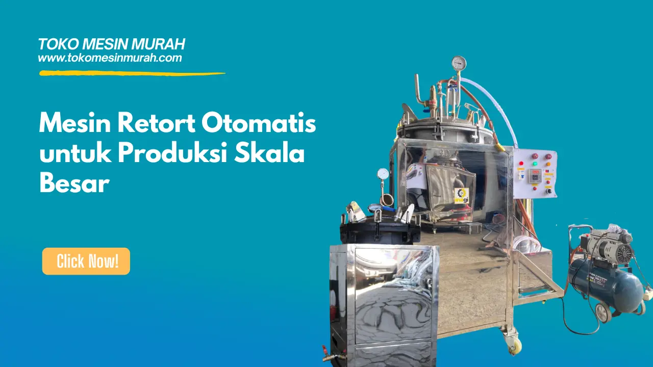 mesin retort skala besar