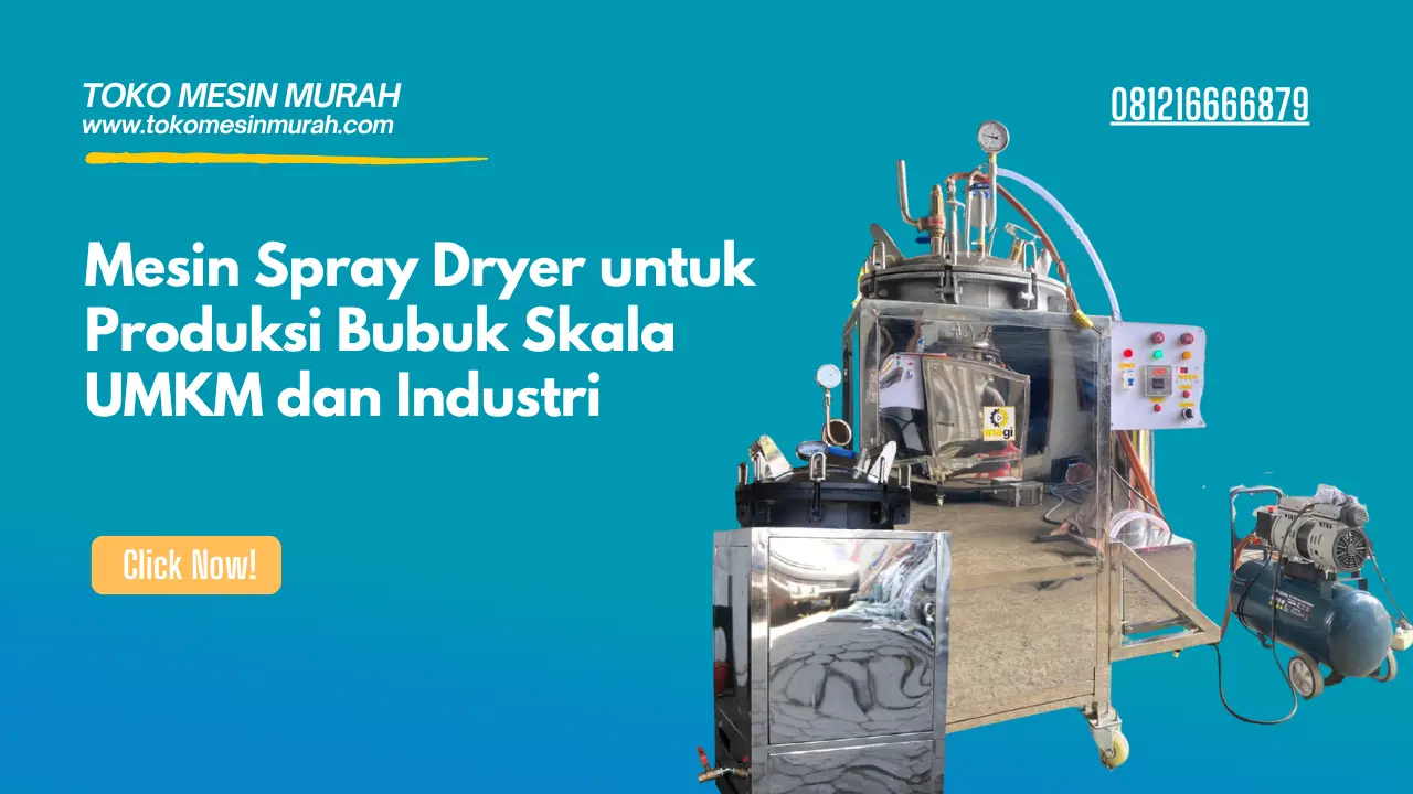 Mesin Spray Dryer