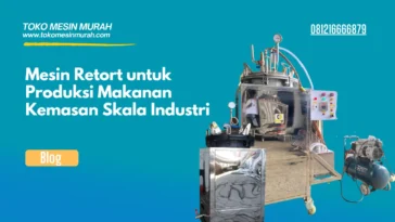 mesin retort makanan kemasan