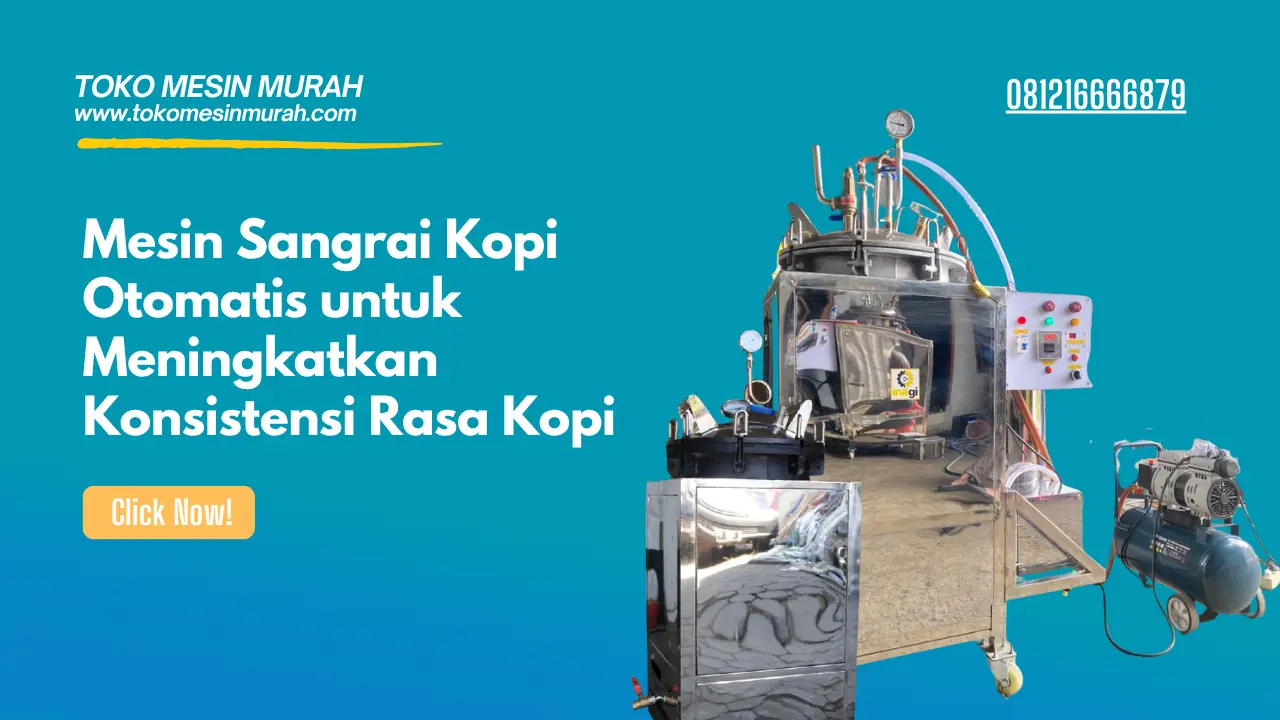 mesin sangrai kopi otomatis
