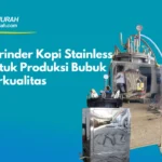 Mesin Grinder Kopi Stainless Steel untuk Produksi Bubuk Kopi Berkualitas