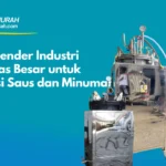 Mesin Blender Industri Kapasitas Besar untuk Produksi Saus dan Minuman