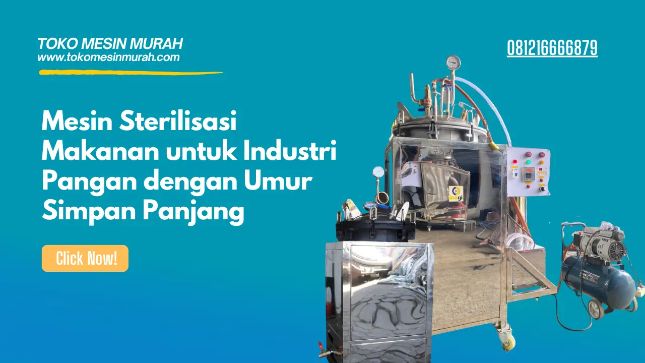 mesin sterilisasi makanan
