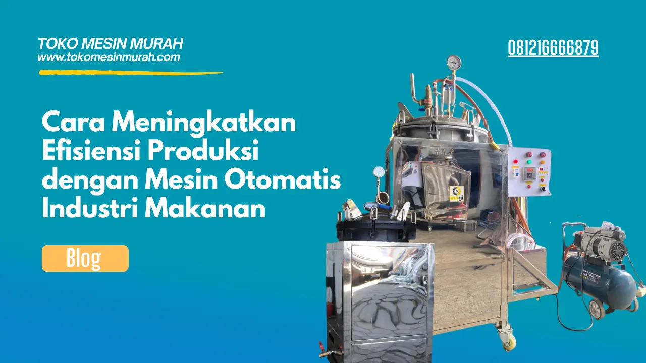 mesin otomatis industri makanan